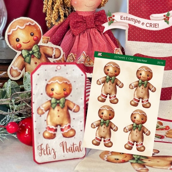 25 / 13 - Natal - Biscoitos - Estampe e Crie PP 25 / 13 - Natal - Biscoitos - Estampe e Crie PP
