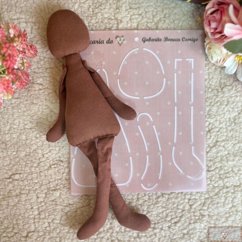 Gabarito para Corpinho BONECA COMIGO - 25CM Gabarito para Corpinho BONECA COMIGO - 25CM