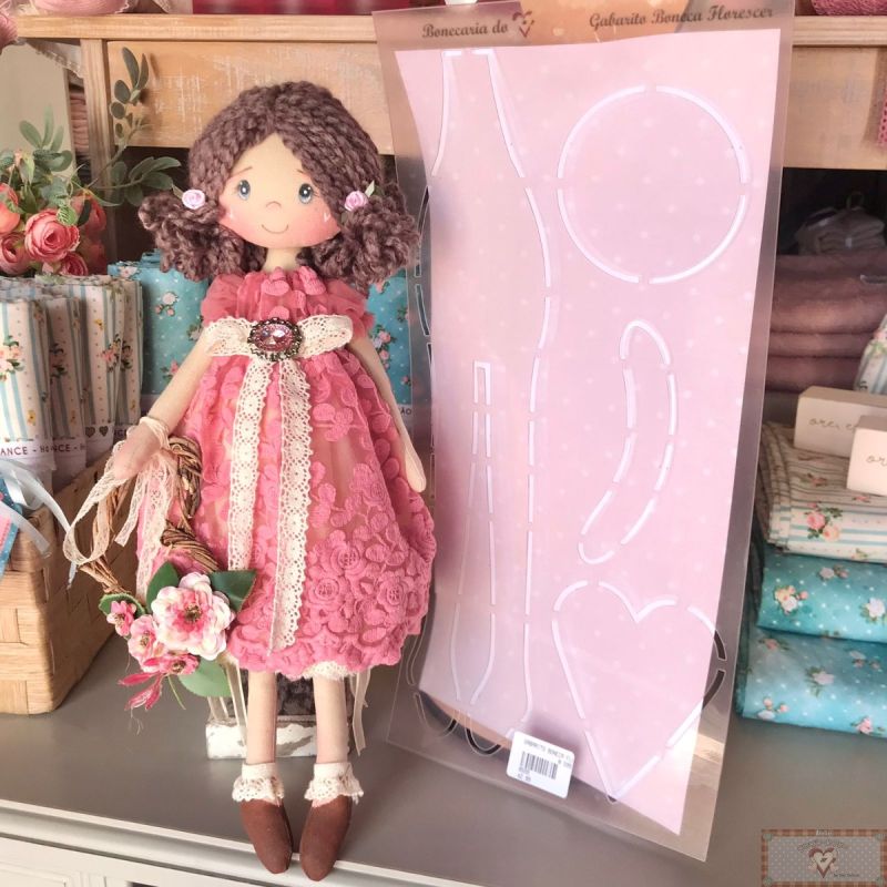 Gabarito para Corpinho FLORESCER 38CM Gabarito para Corpinho FLORESCER 38CM