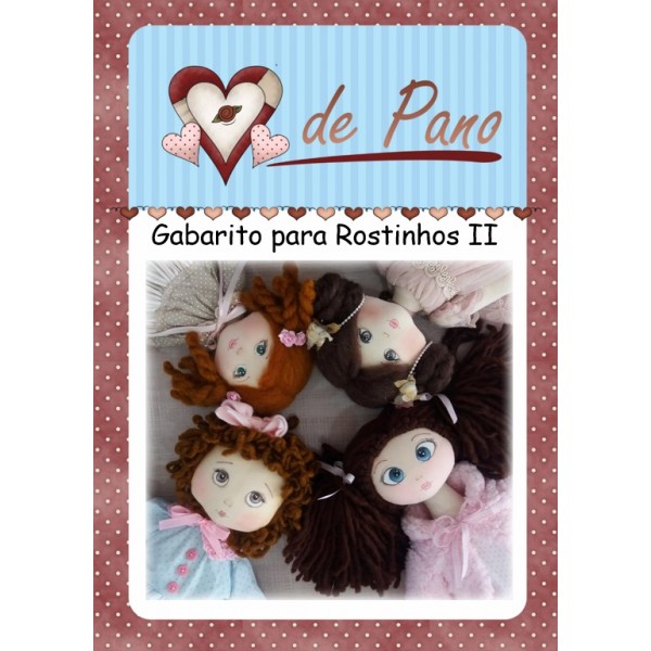 Gabarito para Rostinho II - PINTANDO COM LÁPIS Gabarito para Rostinho II - PINTANDO COM LÁPIS