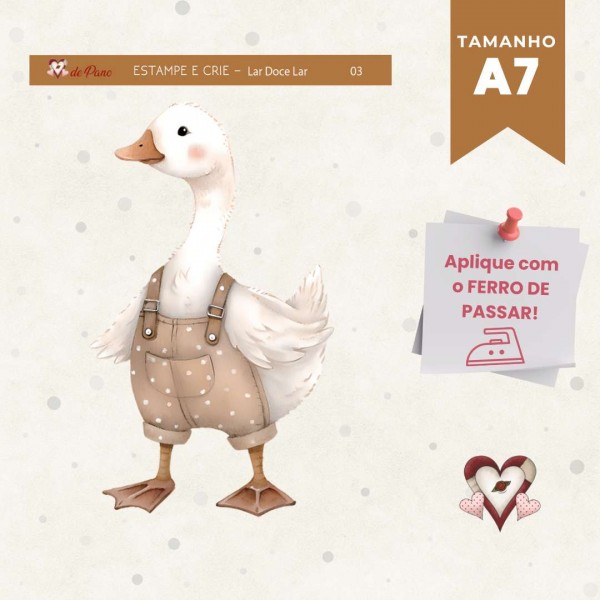 Lar Doce Lar - 03 - Estampe e Crie PP Lar Doce Lar - 03 - Estampe e Crie PP