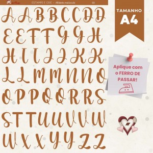 MARROM - Alfabeto MA...